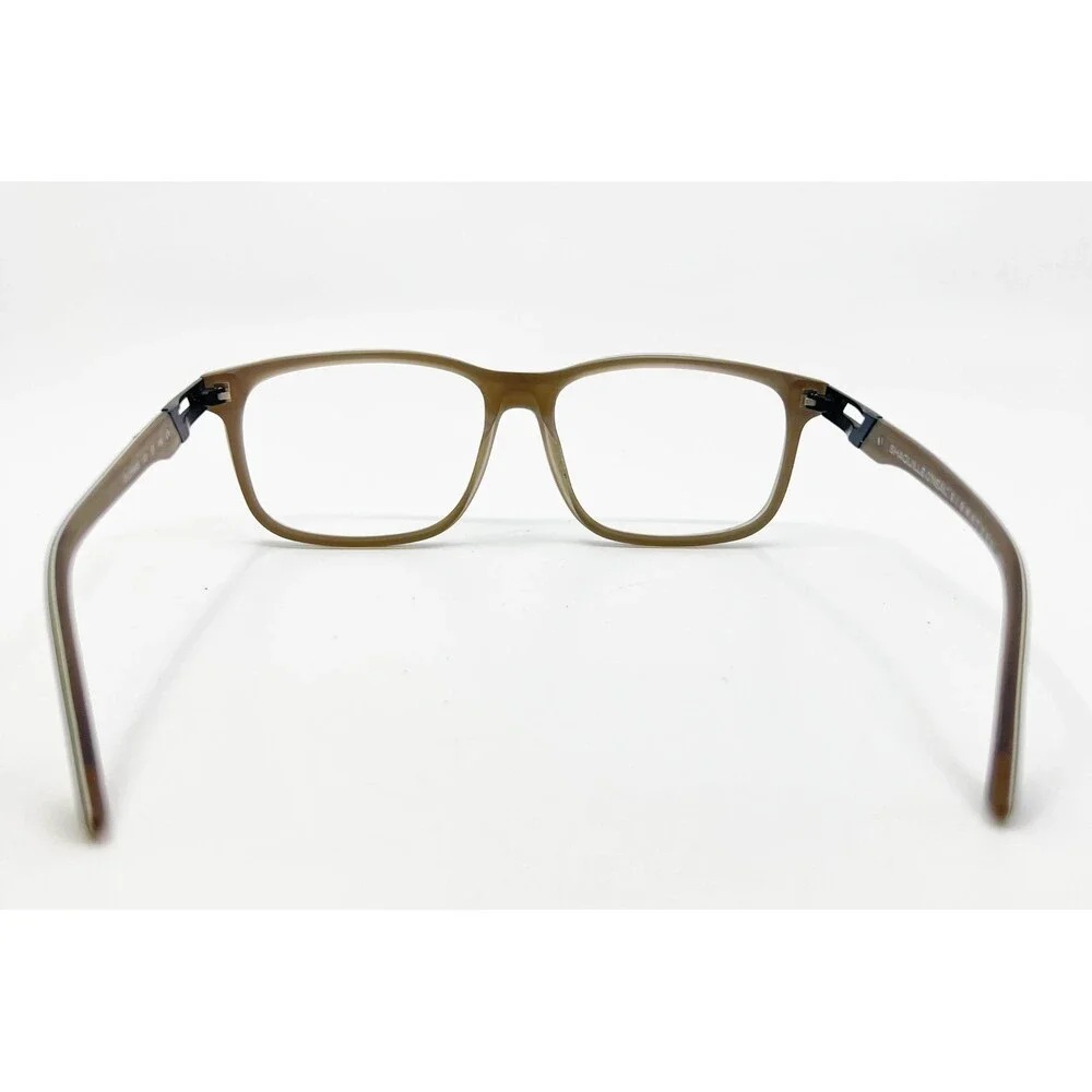 Shaquille O'Neal Eyeglasses Mens Black Grey Square Frame 57-18-150